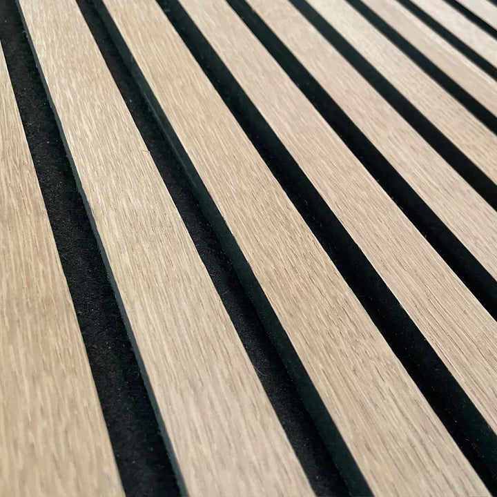 Akoestische wandpanelen rustiek eiken 240cm