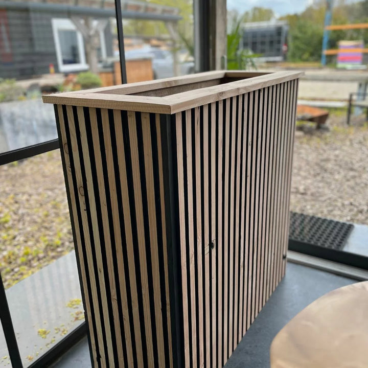 Plantenbak van outdoor akupanelen