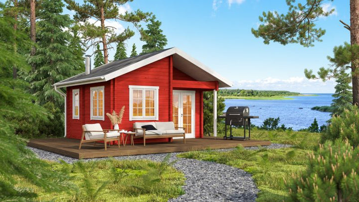 Saunahuis Tanhua 430 cm 461 cm