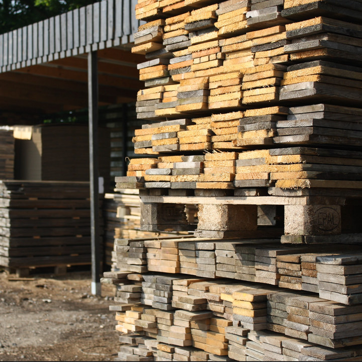 Sloophouten plank onbehandeld