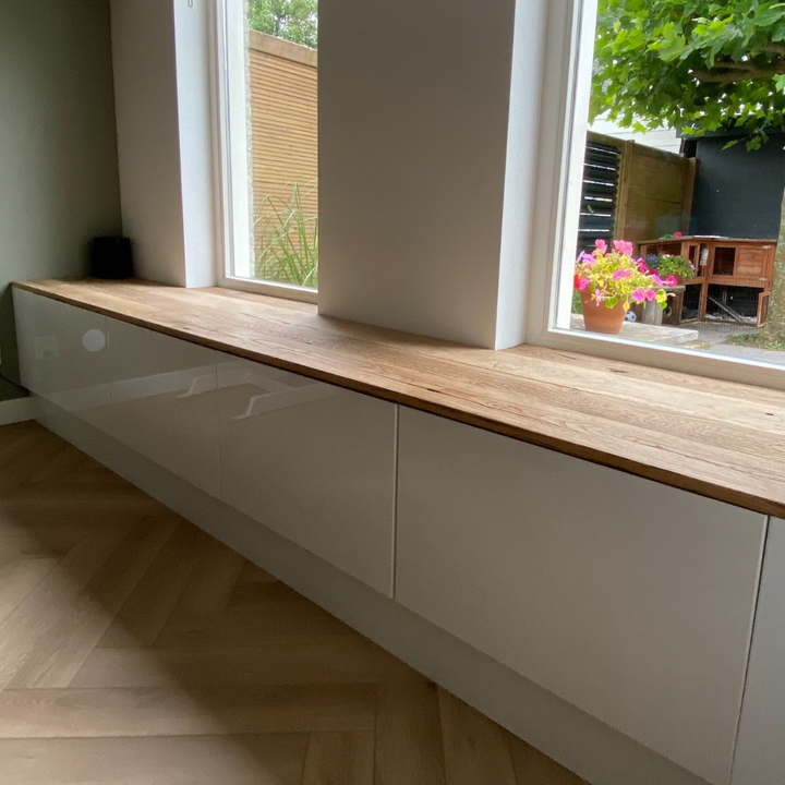 Barnwood robuust overzet vensterbank