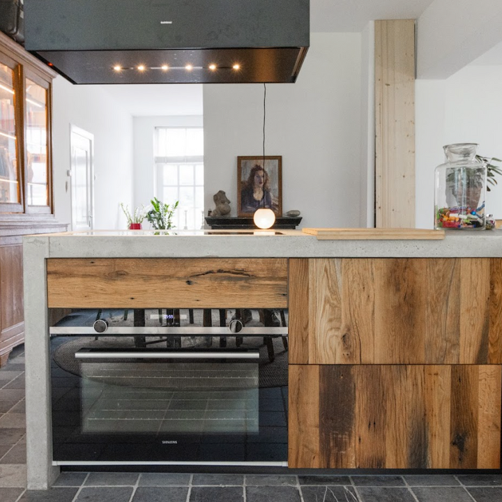 Barnwood geschaafd keukenfrontjes