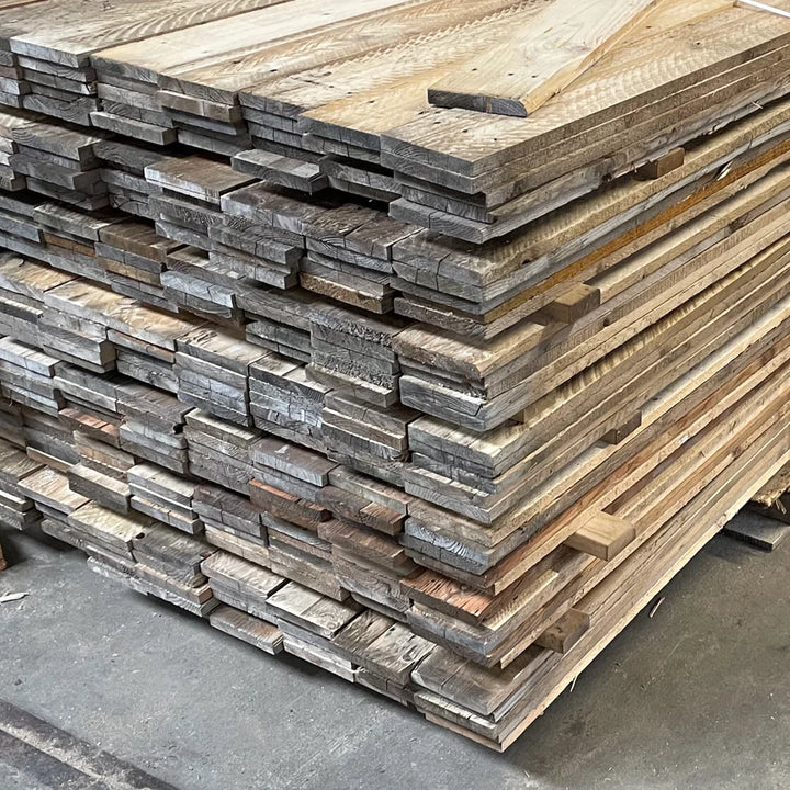 Sloophouten plank gelakt