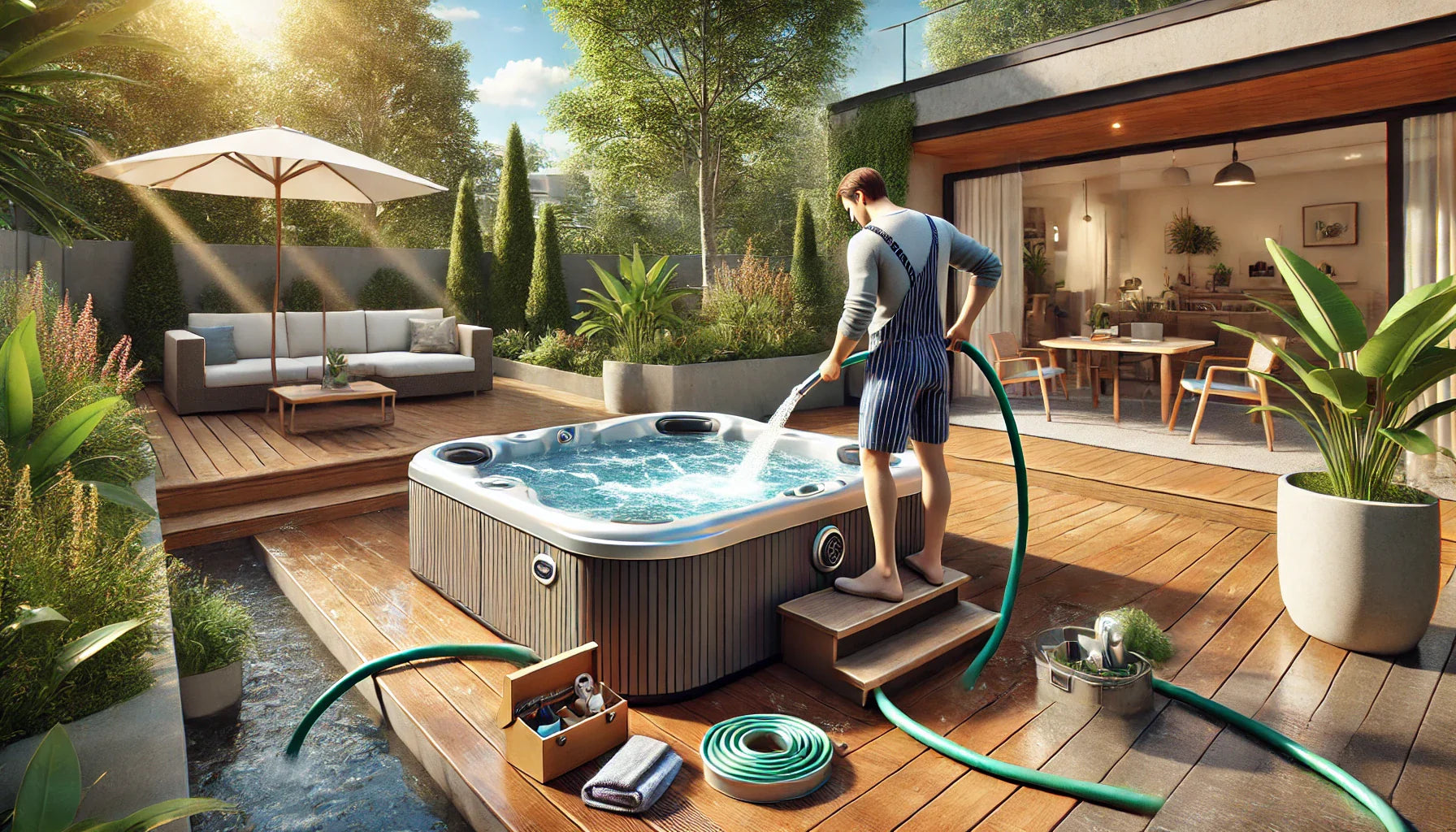 Hoe haal je water uit een jacuzzi? Een eenvoudige gids