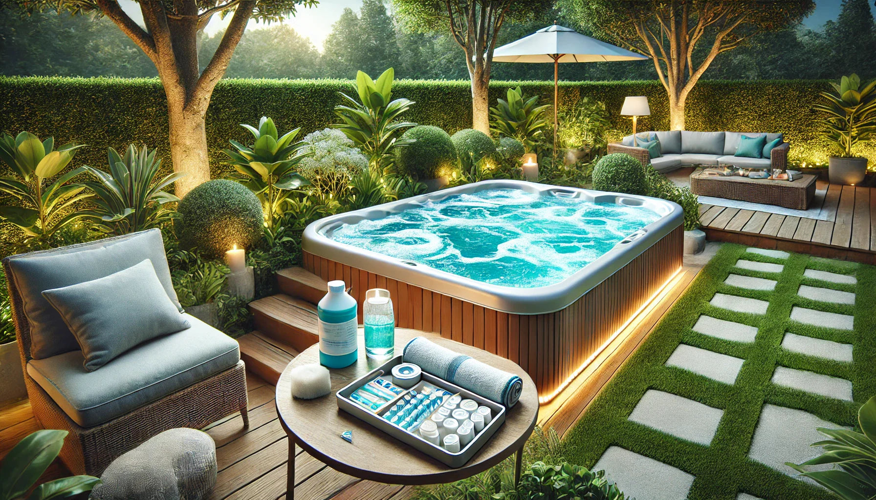 Jacuzzi water onderhoud – zo houd je je jacuzzi helder en schoon