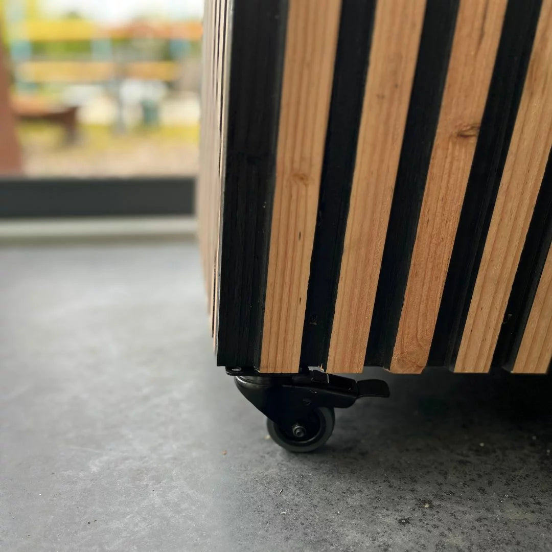 Plantenbak van outdoor akupanelen