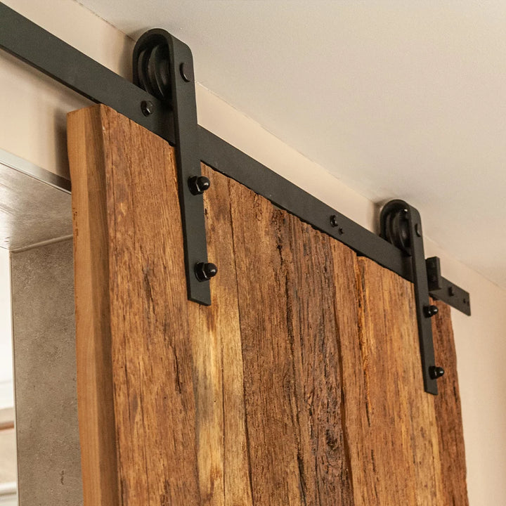 Barnwood eiken schuifdeur