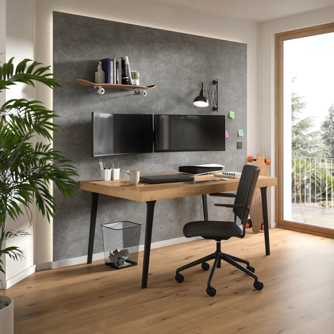 EGGER DecoWall Rovigo Beton (DO003) – Wandpaneel 125×66