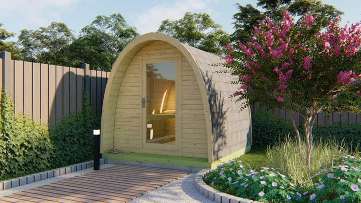POD sauna 260cm – vuren