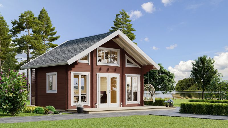Saunahuis Vaasa 350 cm 570 cm