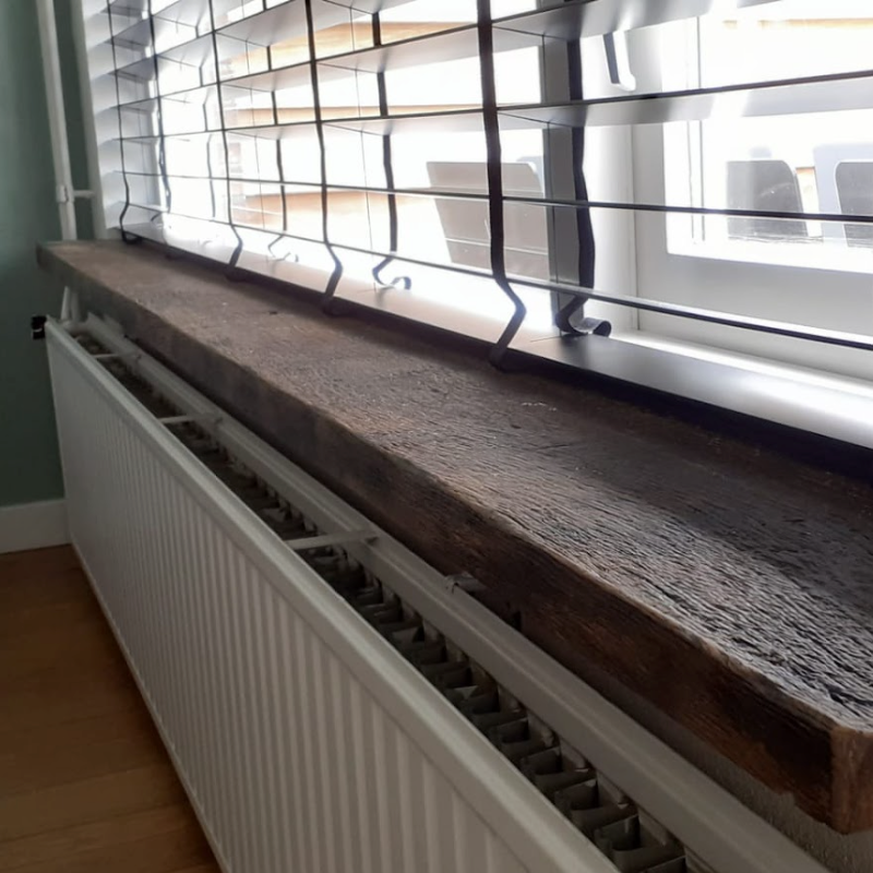 Barnwood robuust overzet vensterbank
