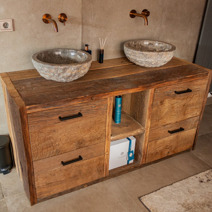 Badkamermeubel barnwood robuust
