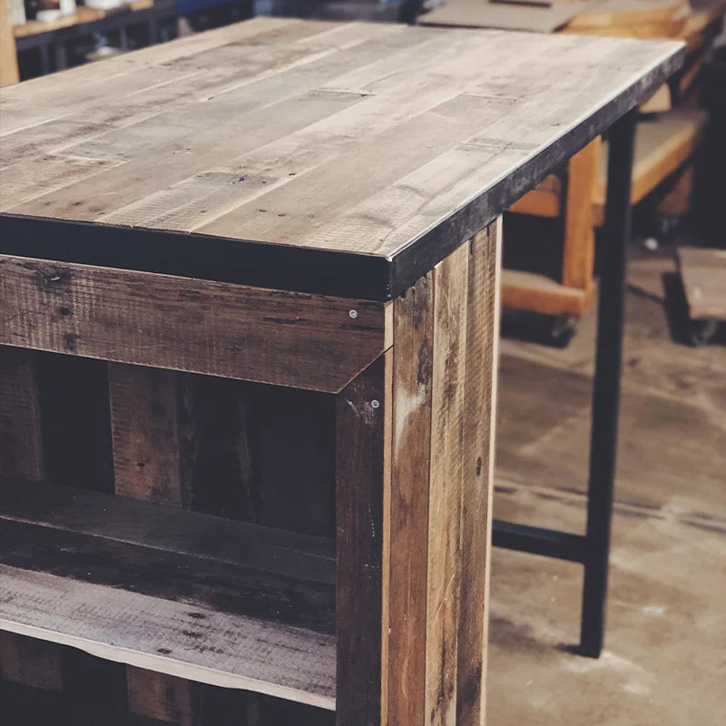 Sloophouten plank gelakt