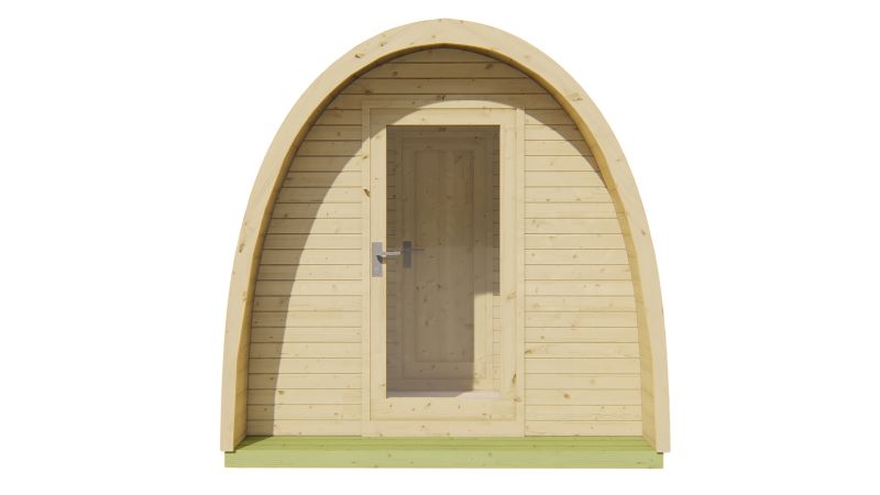 POD sauna 480cm - vuren
